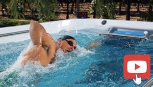 sistema de helices endless pool swim spa